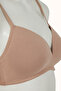 # Hiççamaşırı Beige Cozy Cotton Bra Without Underwire - 6