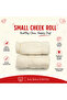 Small Cheek Roll White Dog Chew Treat (6 Inch, 2 Pcs) - 2