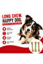 Press Bone Dog Chew Treat (8 Inch, 6 Pcs) - 3