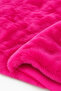Fuchsia Tavşan Toscana Plush Fabric 1300Gr – Soft-Textured 50X150 cm Upholstery and Decorative Fabric - 3