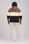 Large Size Hooded 3Ip Sweat Mg 25725 Mink - 2
