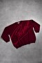 Burgundy Crupt Nightfall Knit Men's Knitwear Sweater - 7