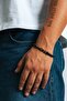 316L Steel 5mm Natural Stone Universe Men's Bracelet - 3