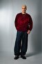 Burgundy Crupt Nightfall Knit Men's Knitwear Sweater - 3