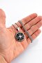 316L Steel Compass Pendant - 4