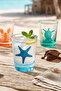 Coastal 4-piece water glass set 275 cc - 3