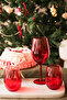 Larc Set of 4 Water Glasses Red 350 Cc - 3