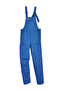 Men's Cobalt Blue 100% Cotton Gardener Overalls with 5 Pockets, Adjustable Straps, Durable Work Pants