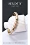 Flower Decor Colorful Satin Enameled Brass Plated Zamak Bracelet