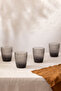 Vega 4-piece water glass set smoked 300 cc - 2
