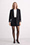Women's Classic Blazer Jacket - Black - 2