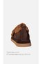Çesi̇ Suede Basic Ballet Flats with Fur Inside Genuine Leather Brown Suede - 6