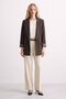 Women's Classic Blazer Jacket - Bitter Brown - 2