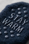 Baby Boy and Child Winter Towel Woven Non-Slip Sole Sock Set - 4