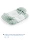 Adjustable Flat Head Pillow Green Flower - 3