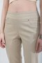 Women's Stretch Jean Lycra Capri Light Beige - 6