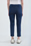 Women's Lycra Stretchy Navy Blue Rins Jean Trousers - 4