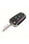 4 Buttons Flip Remote Key Case Shell For Chevrolet For Camaro For Cruze For Equinox - 6