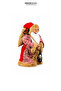 Christmas Wool Knitted Robed and Plush Standing Santa Claus Figure Red 60 cm - 2