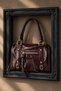 Ivy Model El and Shoulder Bag - Claret Red - 2