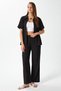 Patterned Wrinkled Fabric Shirt and Pants Set - 5