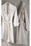 6 Piece 3D Embroidered Premium Bamboo Family Bathrobe Set (Contains 70% Bamboo Fiber) - 4