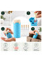 Travel Kit - Makeup Serum Toothpaste Shampoo Hand Cream Travel Box - 4 Compartment Travel Liquid Dispenser Bottle Set - Blue - 3