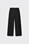 Black Raffy Wide Leg Pants - 4