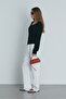 White Dalie Pleated Trousers - 3