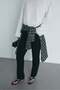 Black Effortless Straight Jean - 2