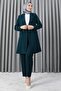 Blazer Jacket Suit Dark Petrol
