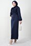Naz Hijab Evening Dress Dark Blue - 3