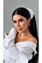 Elastic Buckle 3-Piece Floral Bun Buckle Women's Cotton Pinterest Model - 6