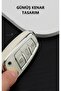 Audi Compatible A7, A6, A5, A4, A3, A1, 8P, 8L, B6, B7, B8, C5, C6, 4F, Tt, Rs, Q3, Q5, Q7 Silver Edge Tpu Key Case Cover (Blue) - 5