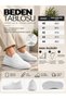 Kb-114 Kuback White Knitwear High Sole Laceless Casual Men's Shoes - 2