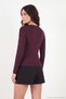 Waist Tie Detailed Crew Neck Blouse Women's Blouse 5866909 - 7