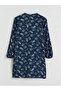 Vizyon New Season Hakim Collar Patterned Women's Tunic - 7
