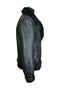 Genuine Lamb Fur Men's Black Jacket - 4