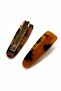2 Pieces of Tortoiseshell Tan Tone 4 cm Pliers Buckle - 2