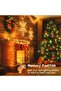 Christmas Decorations, 25m 250 LED Christmas Tree lights, Warm White Christmas String Lights for Bedroom, Christmas Tree, Home Indoor Outdoor Garden Party Decor - 4