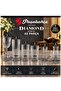Diamond Series 42-Piece Dinnerware Set, Check the Measurements and Types Available in the Picture.