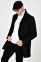 Normal Fit Single Slit Buttoned Mono Collar Cashmere Coat Men's Coat 584002000 - 4
