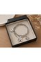 316L Stainless Steel Chain Bracelet with Smiling Face and Cute Figure Detail - 3