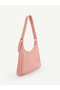 Pink Shk352 Faux Leather, Zippered, Adjustable Strap Women's Daily Hand, Arm and Shoulder Bag - 2