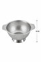18 cm Stainless Steel Strainer with Handle – Fine-Mesh Kitchen Strainer with Stand - 4