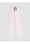 Özmarka New Season Ecru Shirt Collar Striped Women's Pajama Set - 7