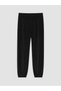 Vizyon New Season Black Embroidered Velvet Women's Pajama Set - 7