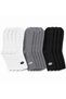 Men's Sports Socks 12 Pairs, Combed Cotton Long Socks with Towel Support on the Sole