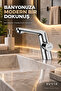 Basin Faucet Brass Body Chrome Plated Modern Design Bathroom Faucet - 6