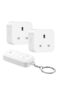 Remote Control Sockets with 30m/100ft Long Range, Programmable Heavy Duty Wireless Light S - 4
